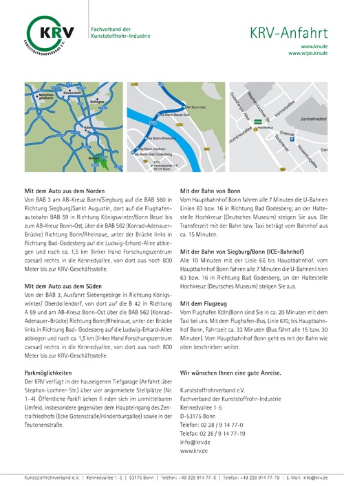Anfahrtsplan