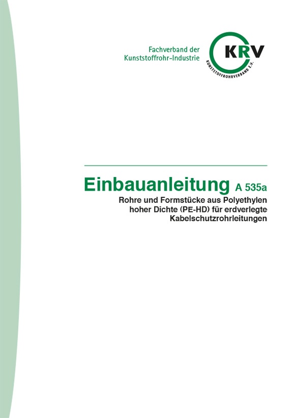 Rohre und Formstücke aus Polyethylen hoher Dichte (PE-HD)