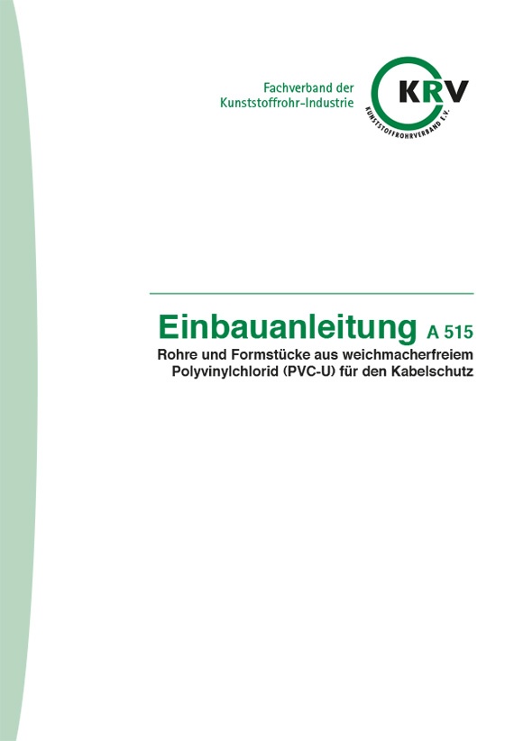 Rohre und Formstücke aus weichmacherfreiem Polyvinylchlorid (PVC-U)