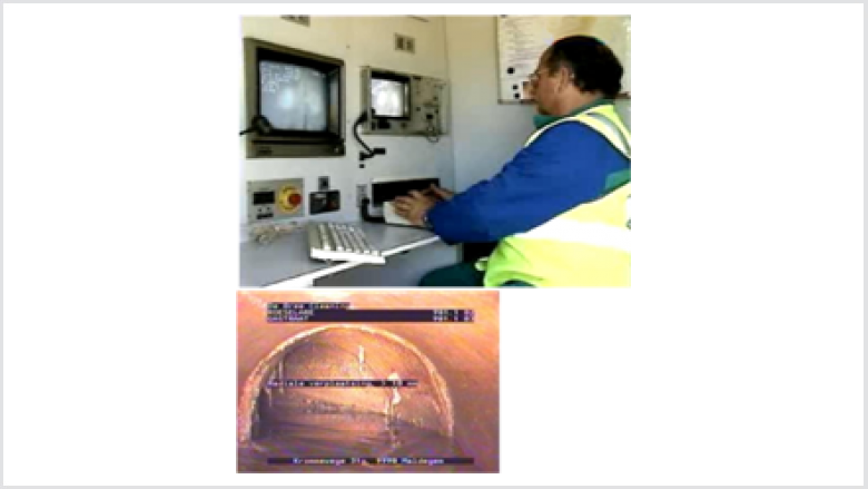 3.9 Videokanalinspektion Verformung 3.9 Videokanalinspektion Verformung